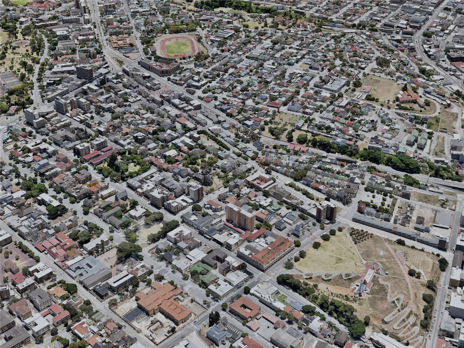 Gqeberha City, South Africa (2023) 3D Model