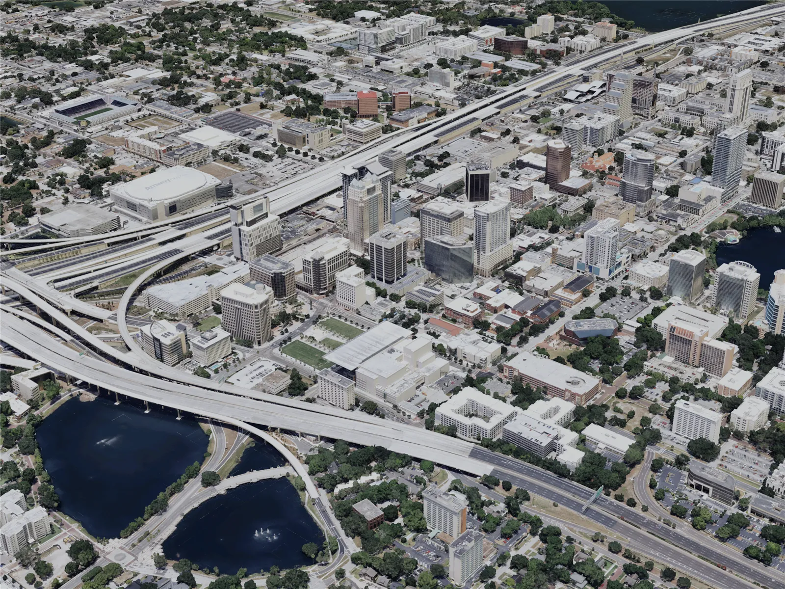 Orlando City, USA (2023) 3D Model