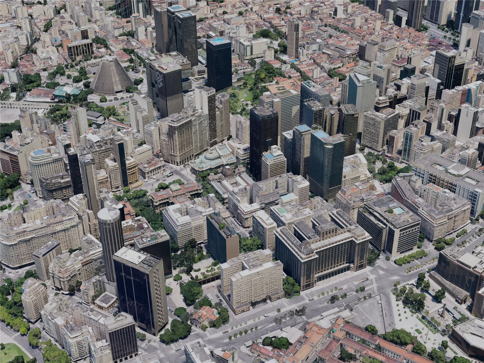 Rio de Janeiro City, Brazil (2023) 3D Model