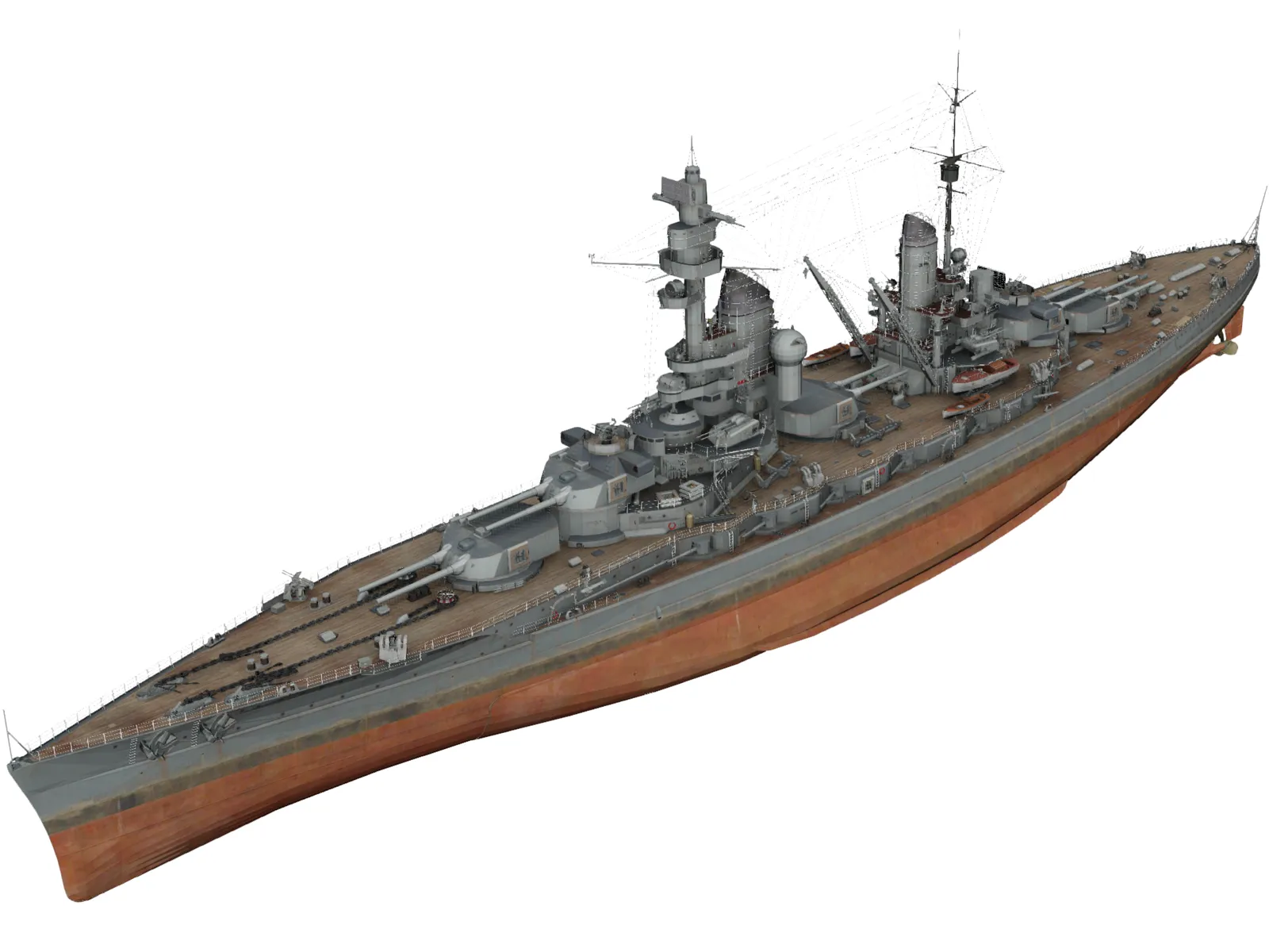 SMS Konig 3D Model