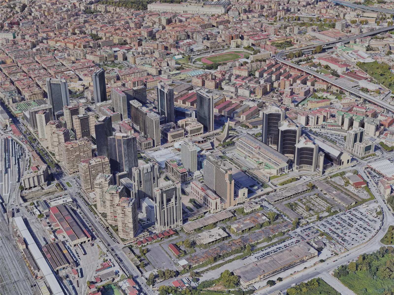 Naples City, Italy (2022) 3D Model