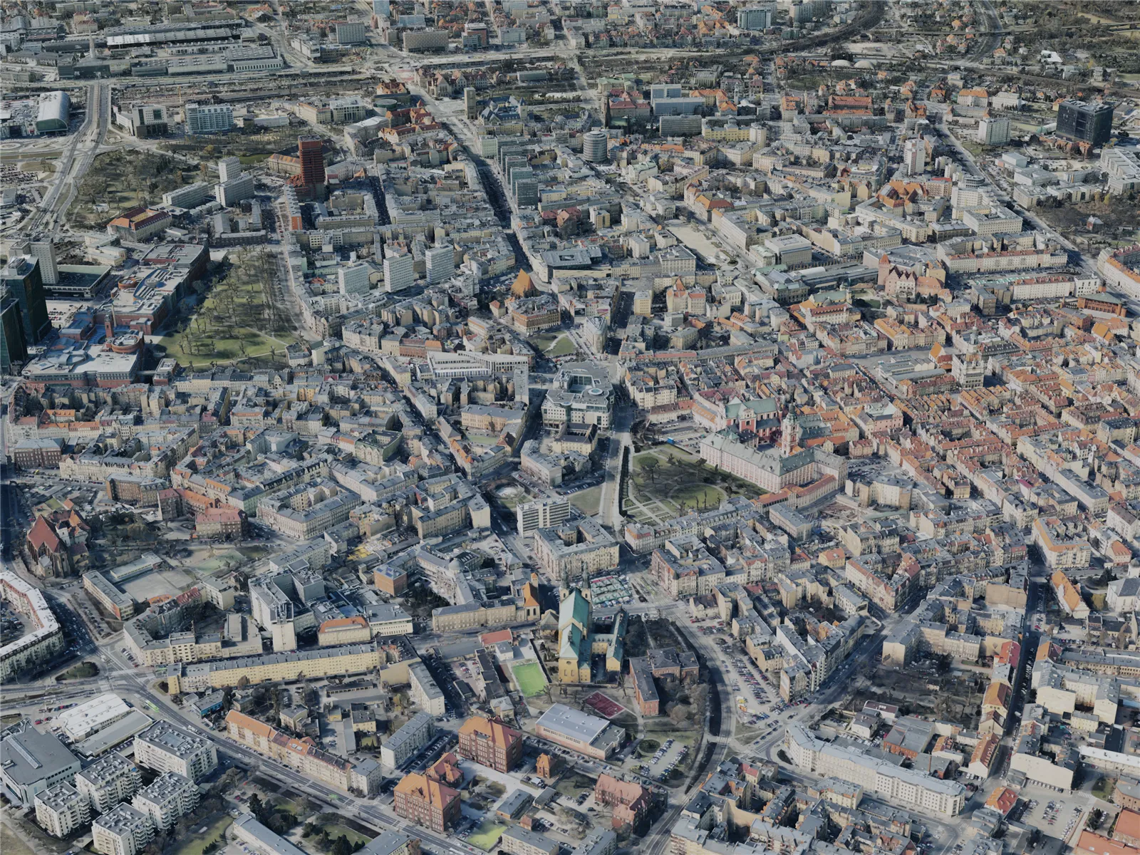 Poznan City, Poland (2022) 3D Model