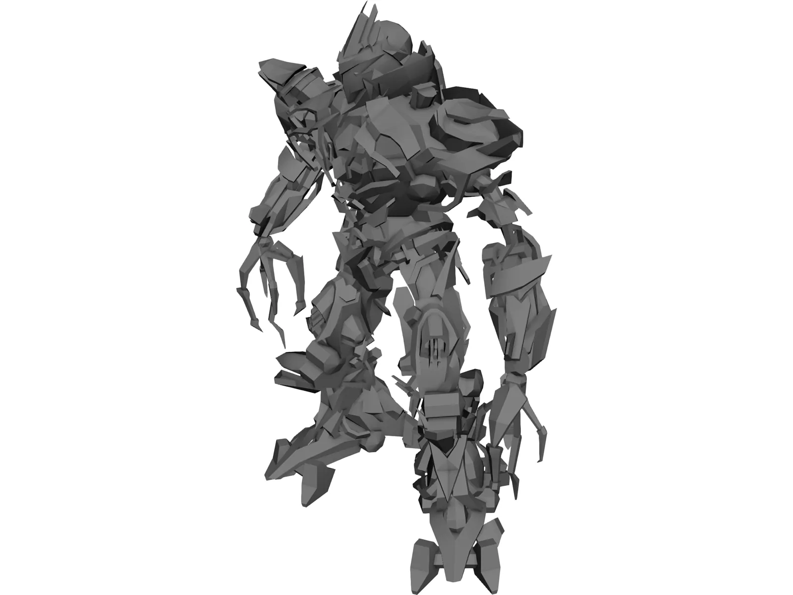 Transformers Movie Megatron 3D Model