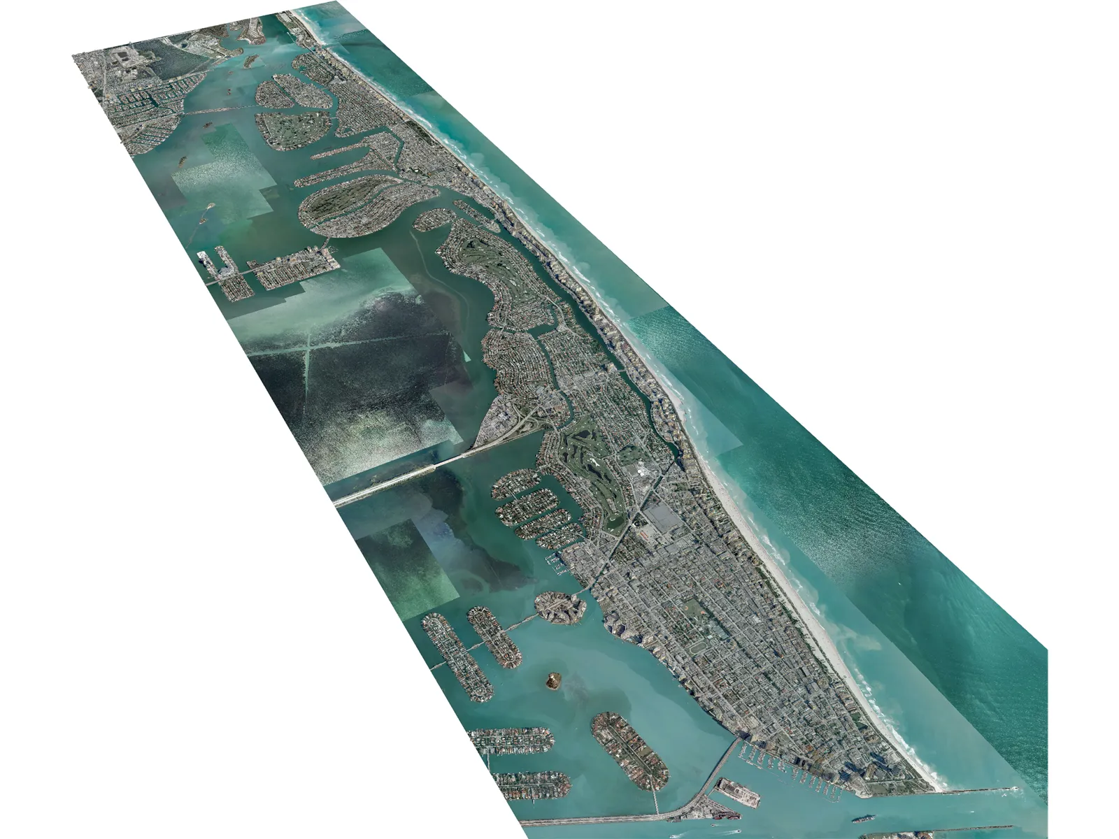 Miami Beach 3D Model