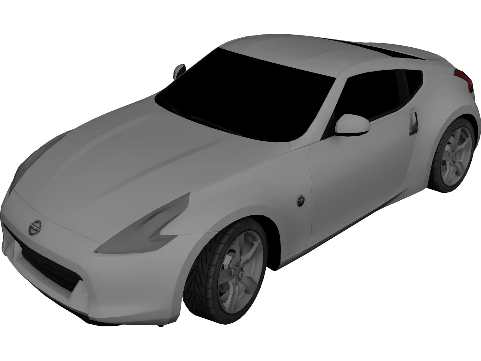 Nissan 370Z (2009) 3D Model