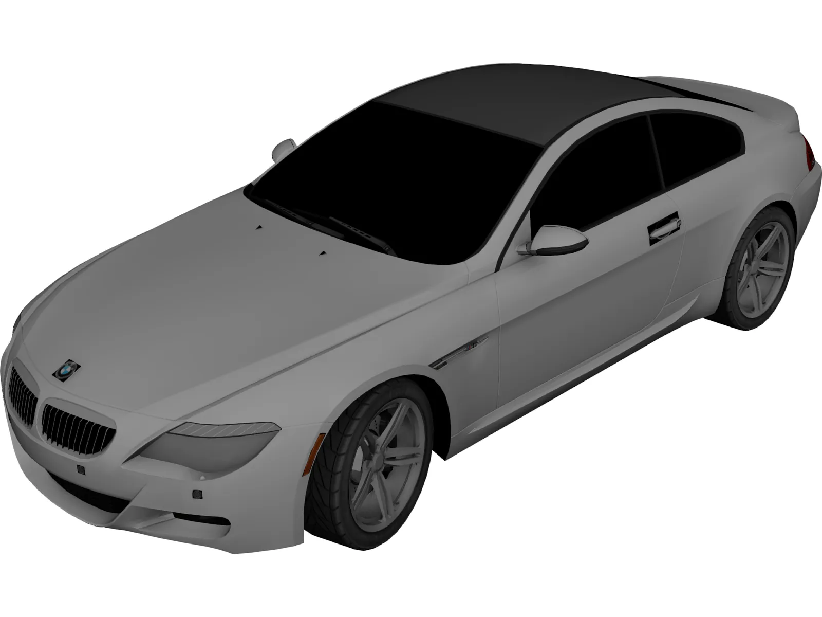 BMW M6 3D Model