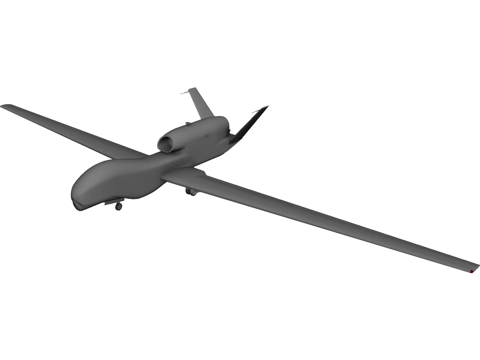 Northrop Grumman RQ-4 Global Hawk 3D Model