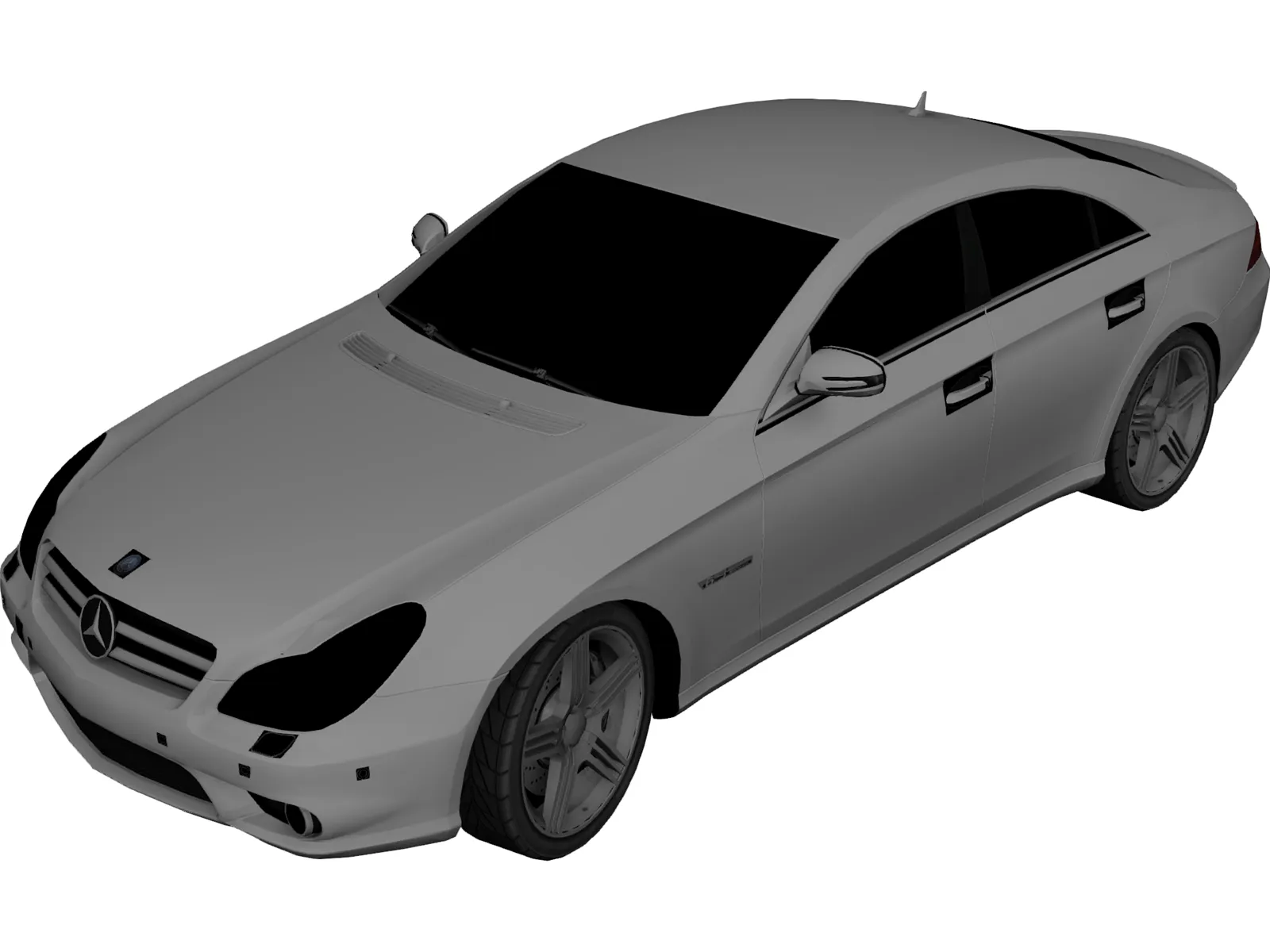 Mercedes-Benz CLS 6.3 AMG 3D Model