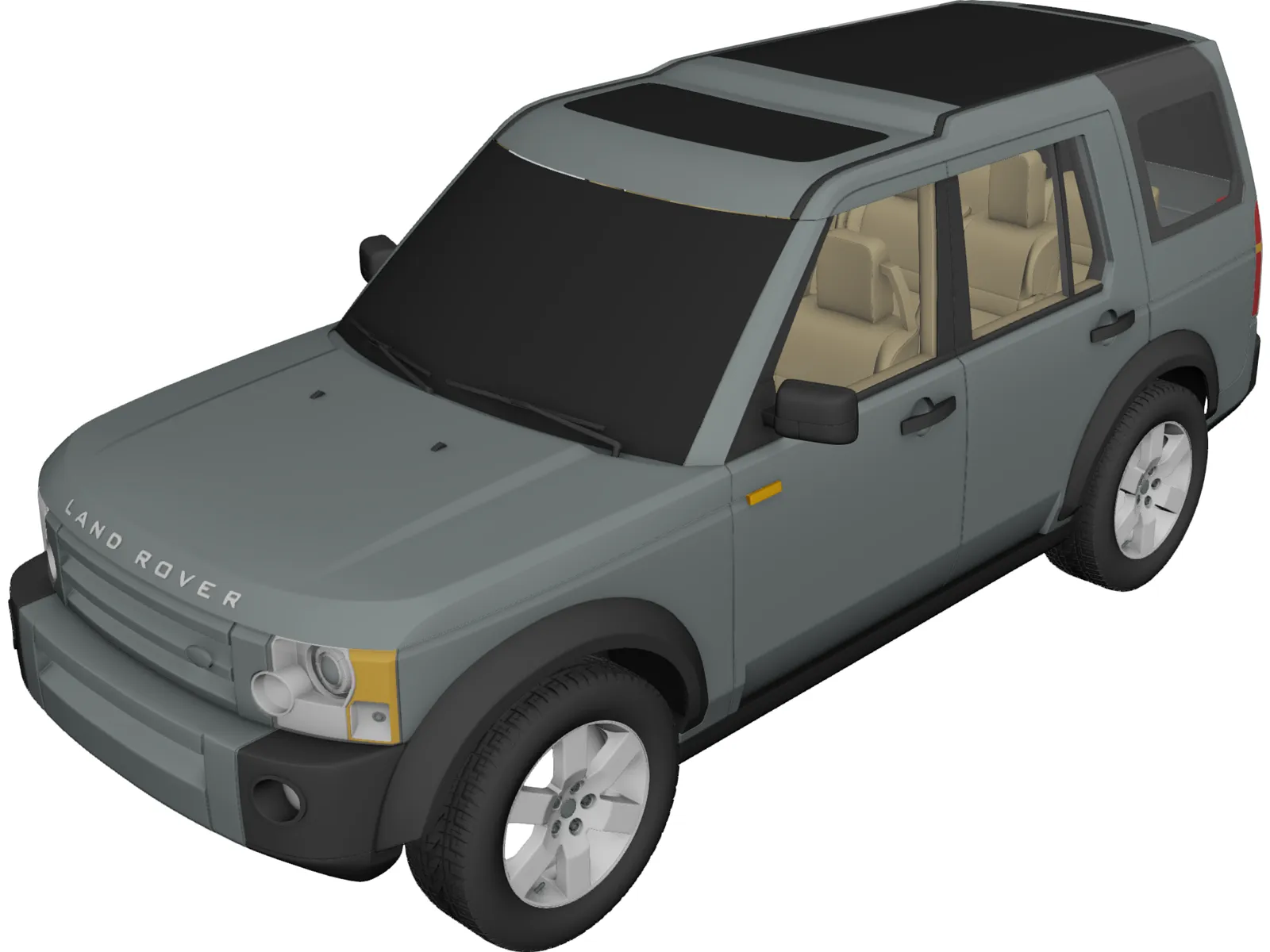 Land Rover Discovery 3 3D Model