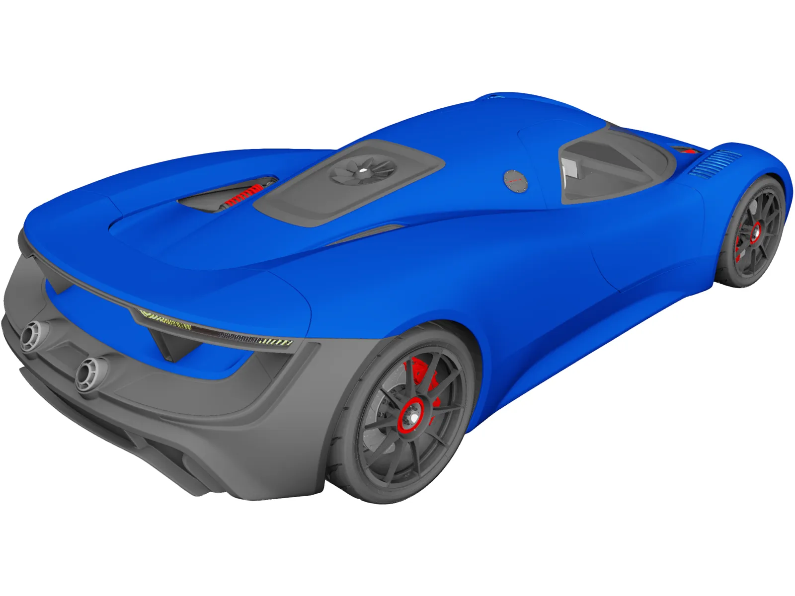 Porsche 917 Concept (2013) 3D Model