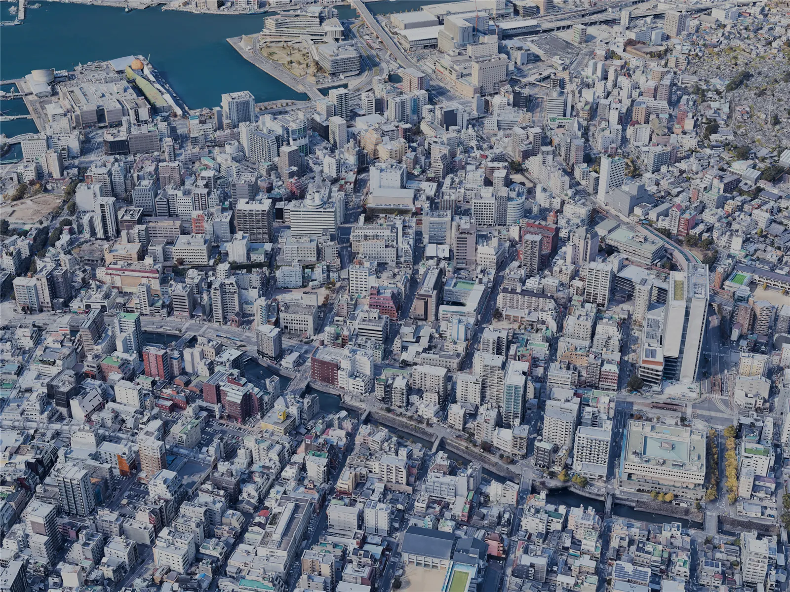 Nagasaki City, Japan (2023) 3D Model