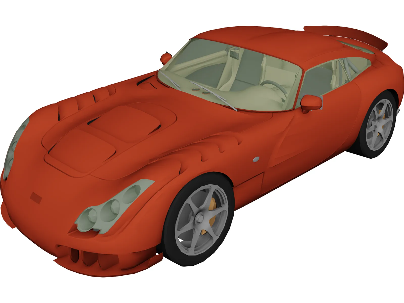 TVR Sagaris (2006) 3D Model