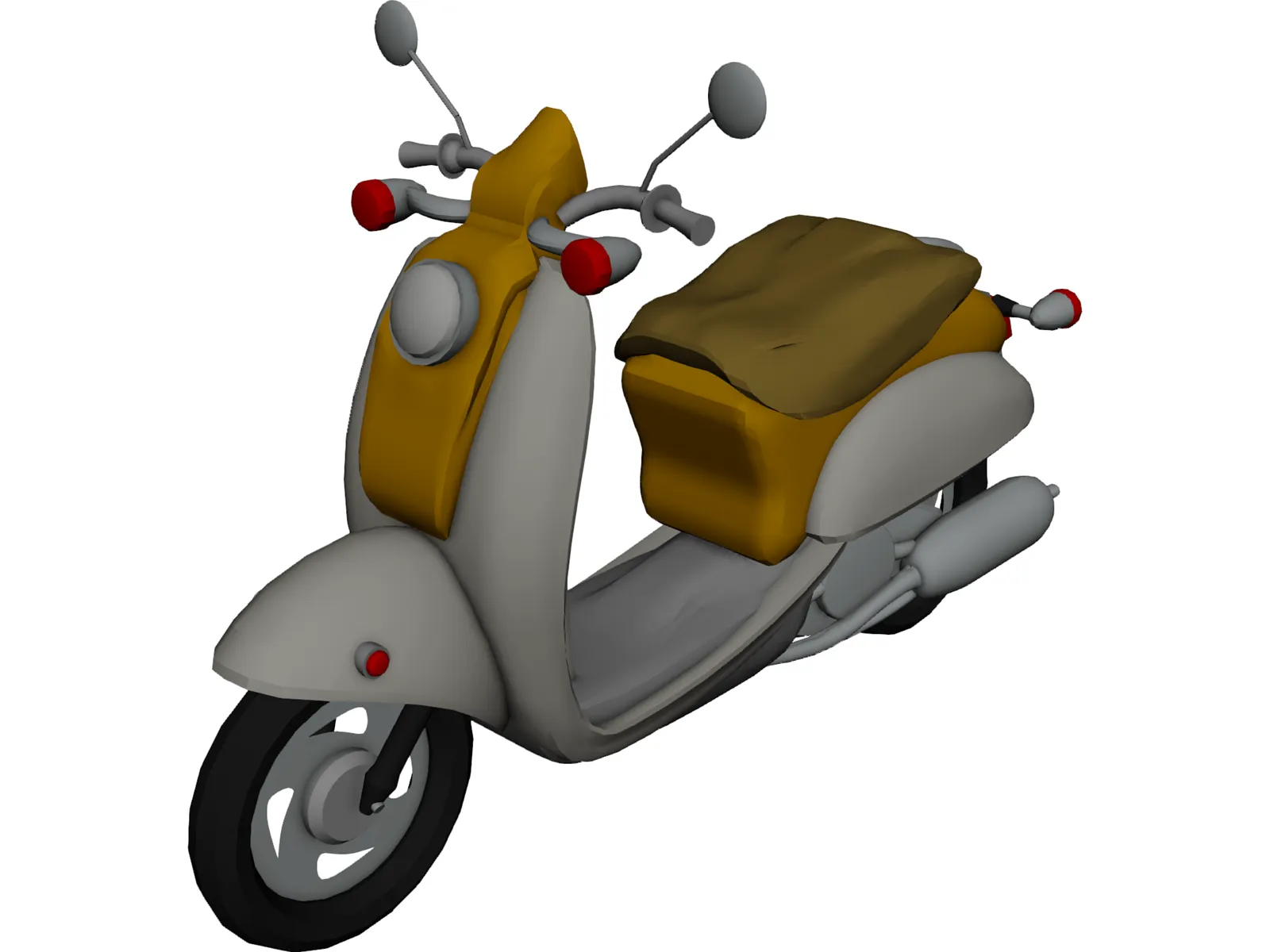 Scooter Vespa 3D Model