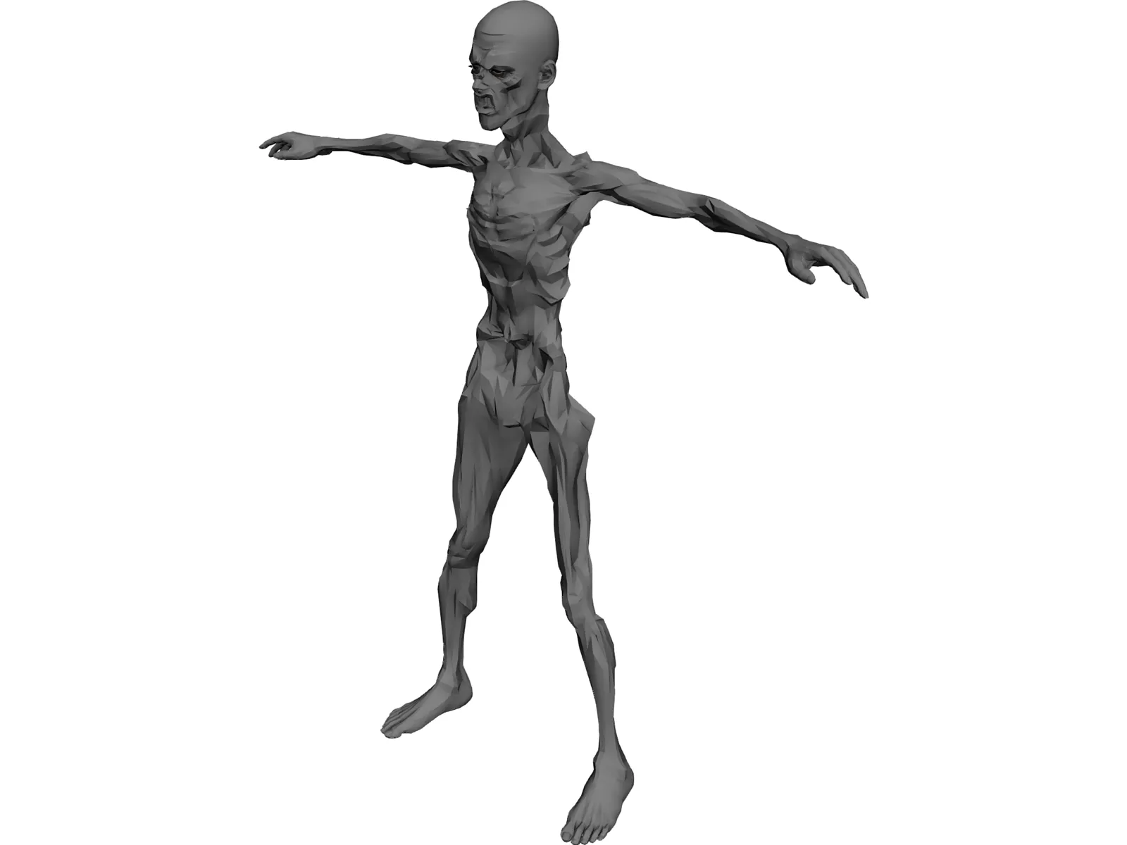 Zombie 3D Model