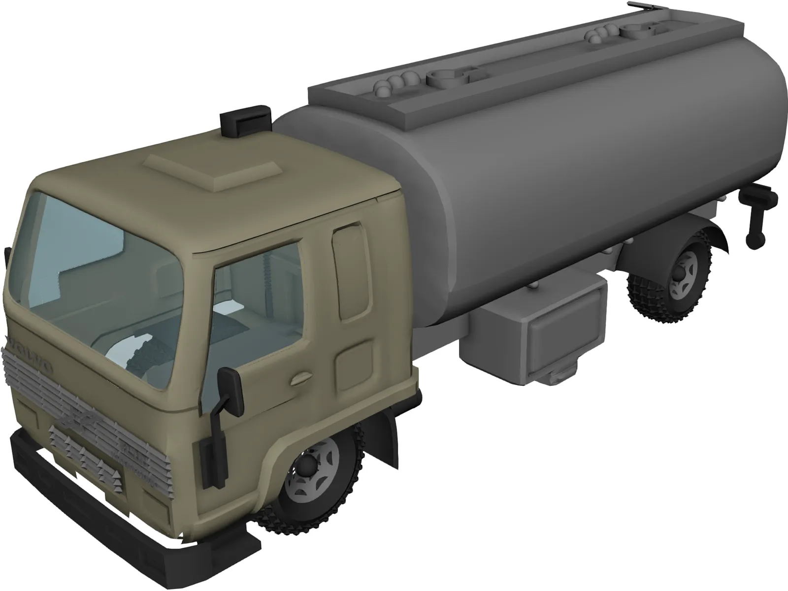 Volvo Truck 3D Model