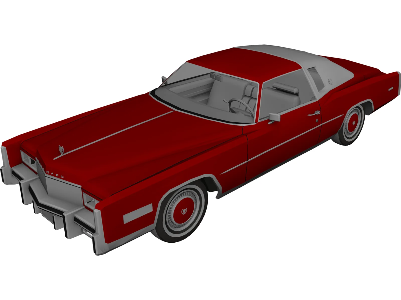 Cadillac Eldorado (1978) 3D Model