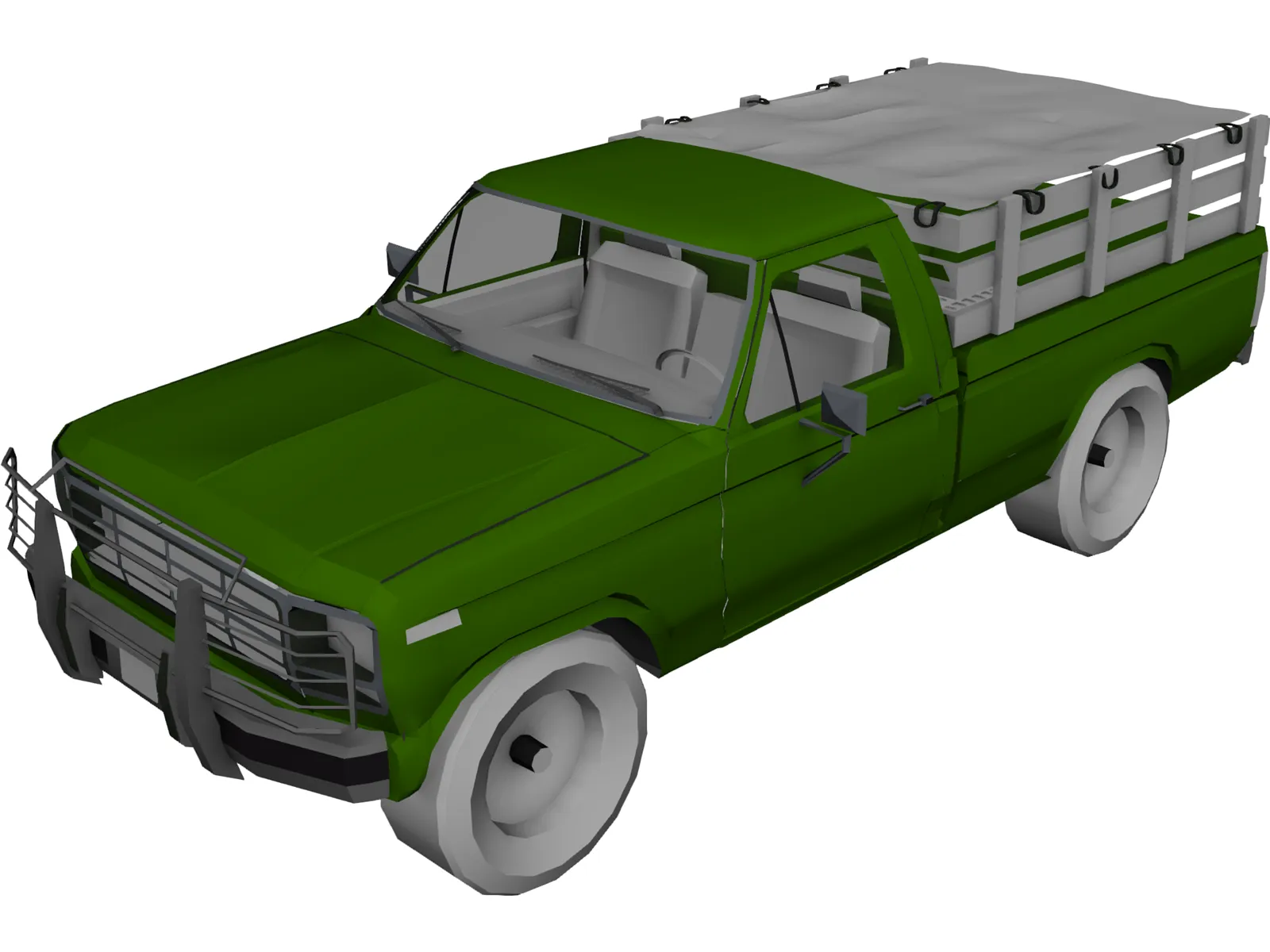 Ford F100 (1980) 3D Model