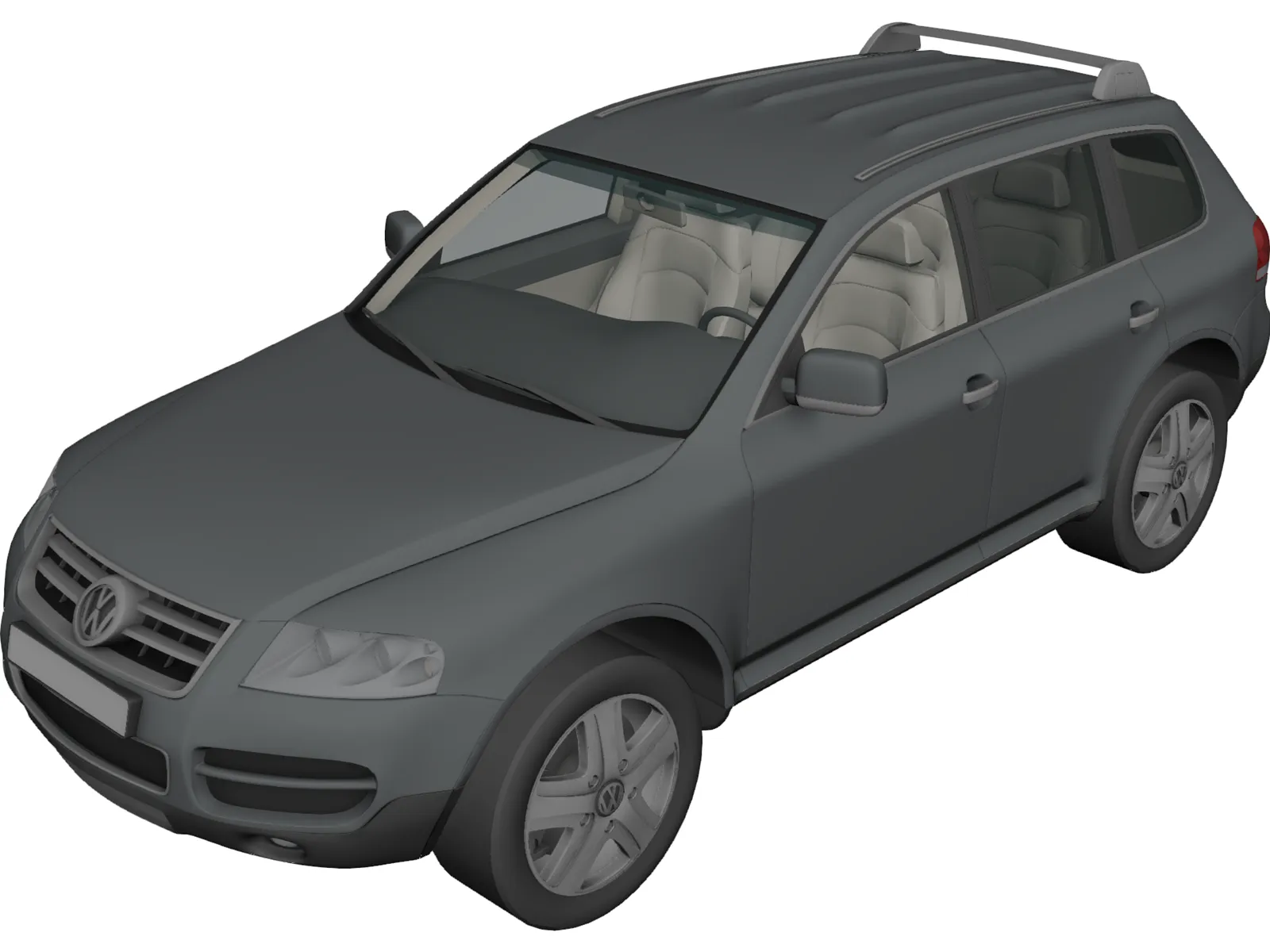 Volkswagen Touareg 3D Model