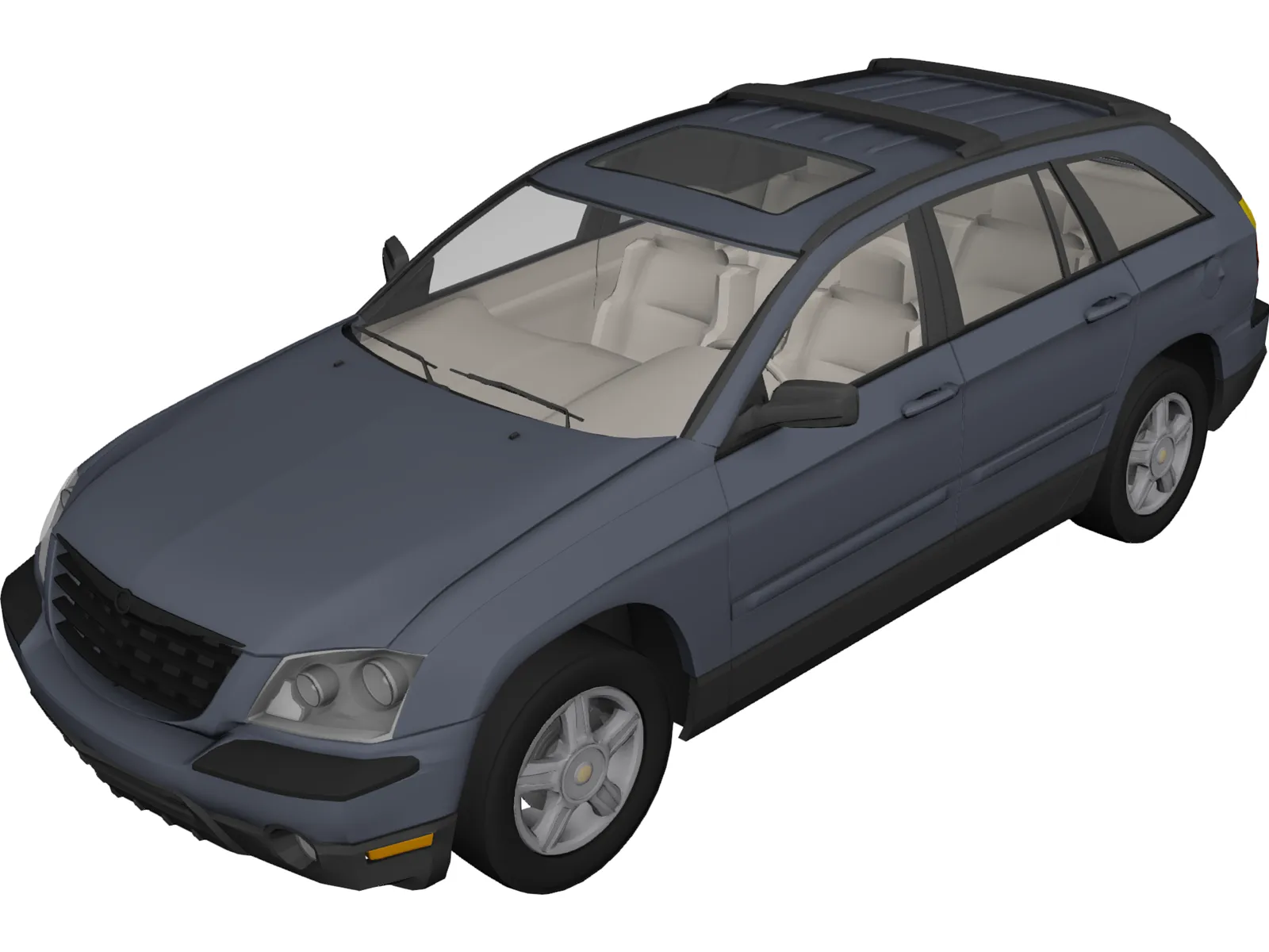 Chrysler Pacifica 3D Model