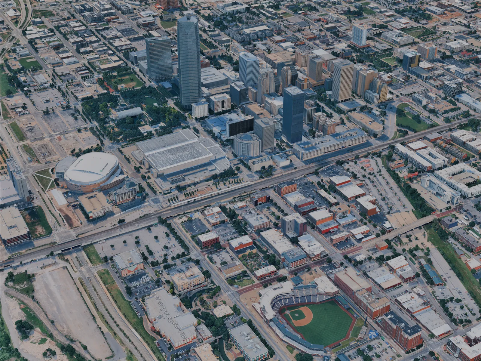 Oklahoma City, OK, USA (2024) 3D Model