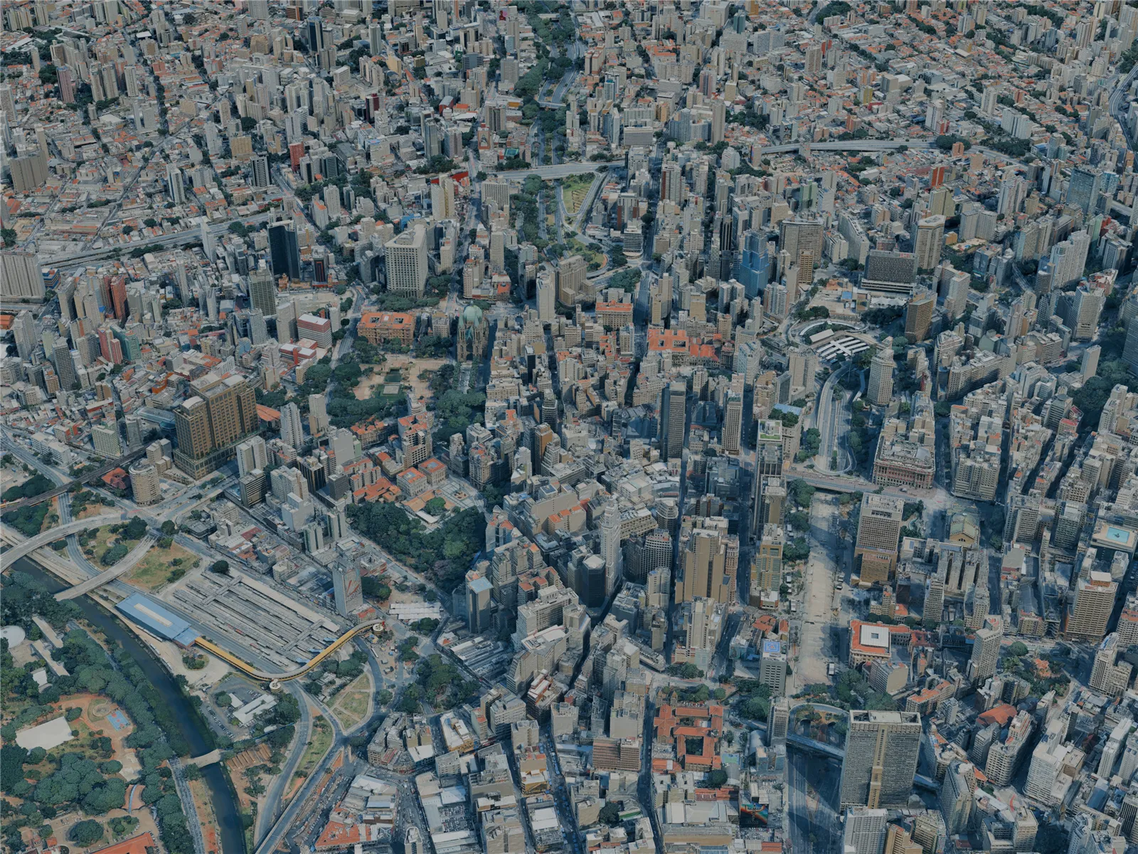 Sao Paulo City, Brazil (2024) 3D Model