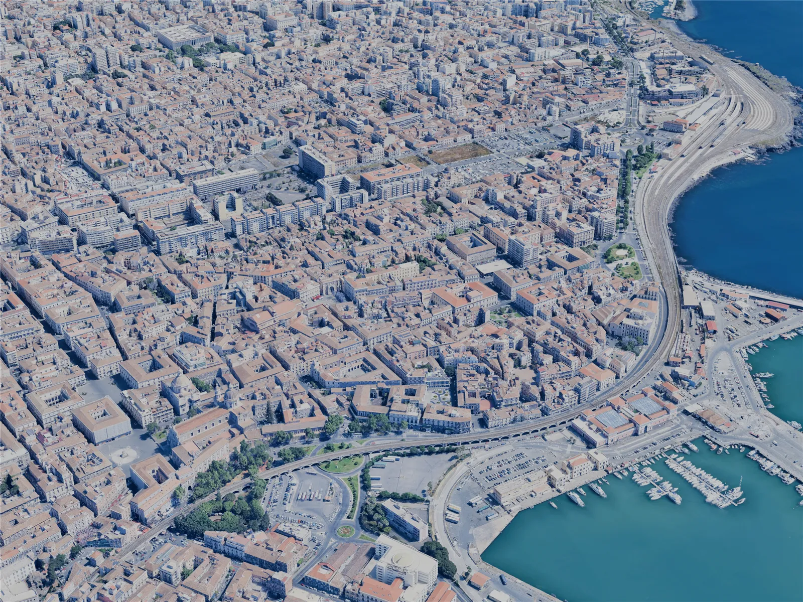 Catania City, Italy (2025) 3D Model
