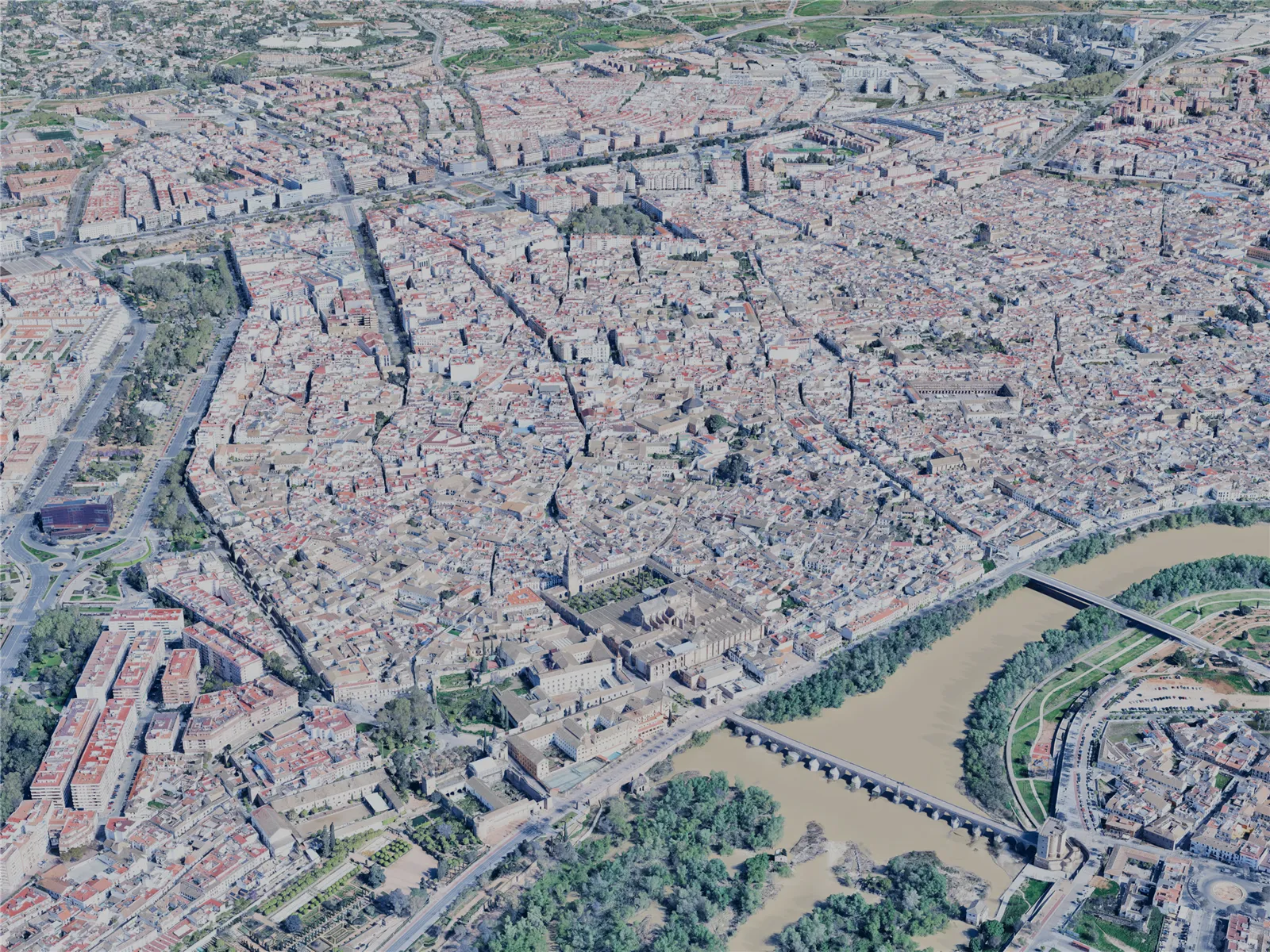 Cordoba City, Spain (2025) 3D Model