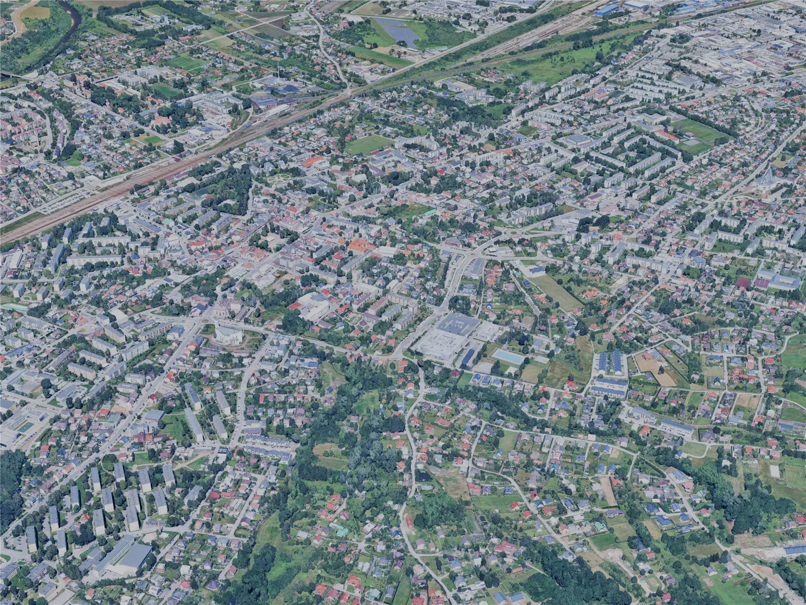 Debica City, Poland (2024) 3D Model