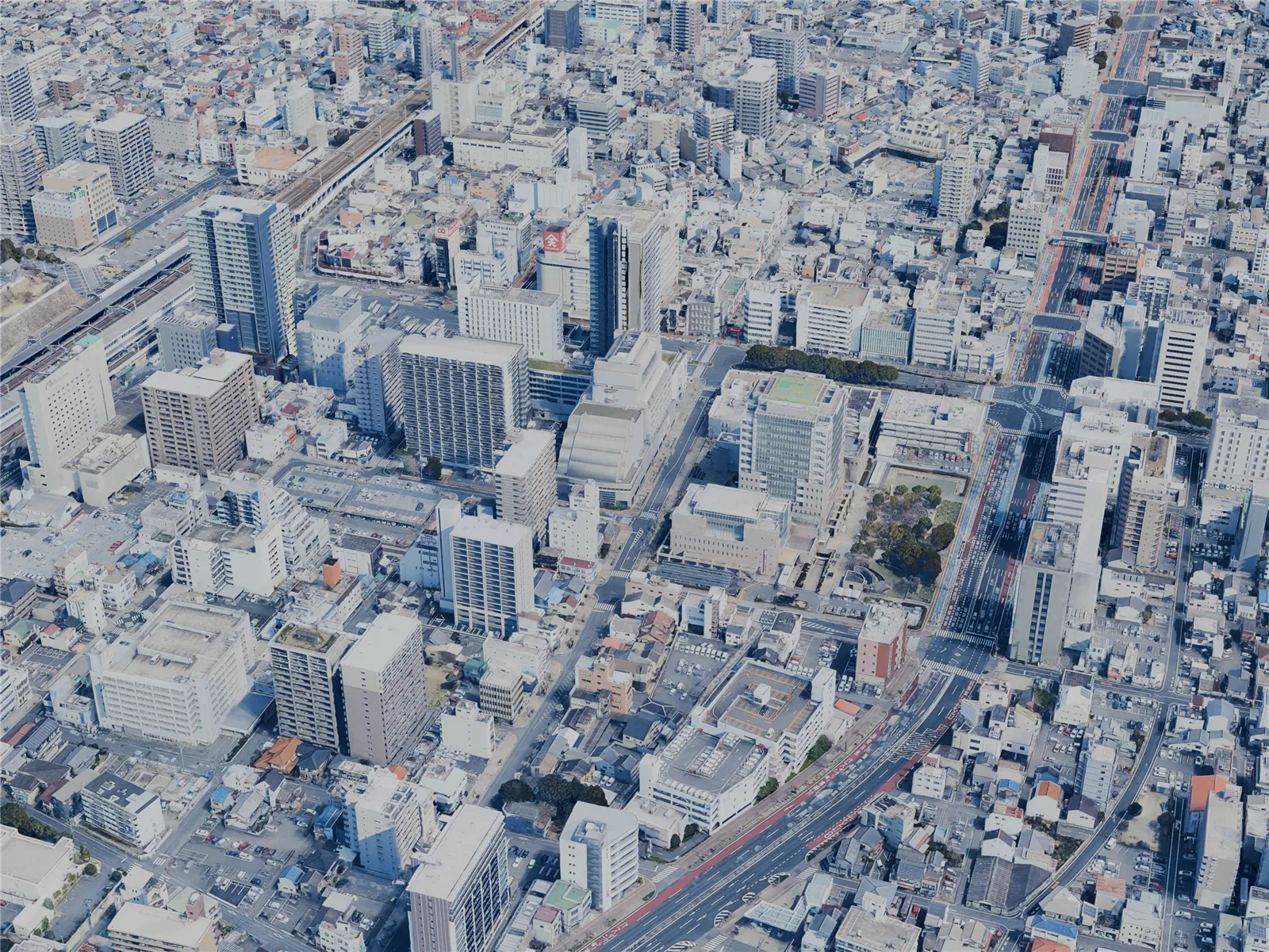 Fukuyama City, Japan (2025) 3D Model