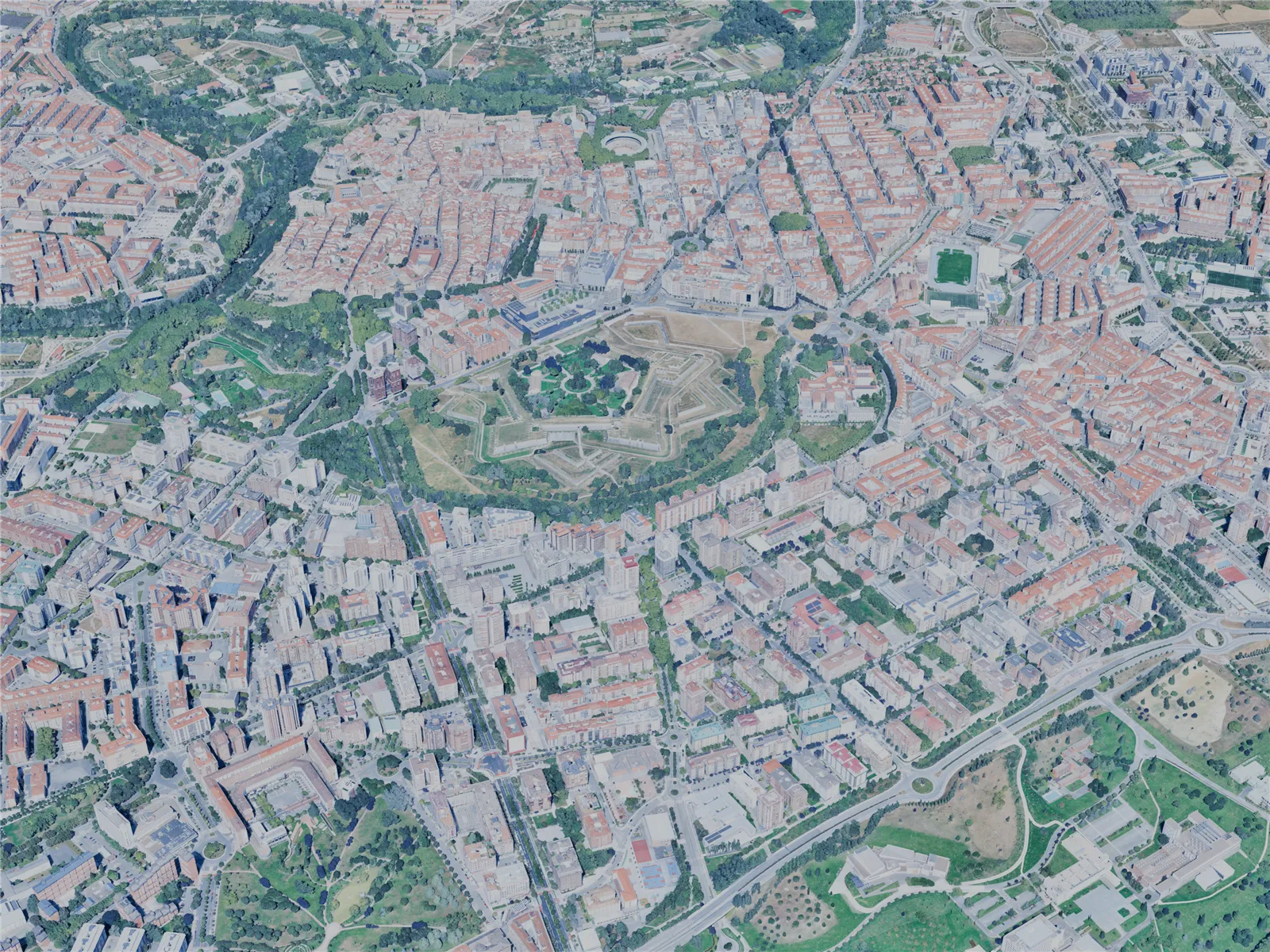 Pamplona City, Spain (2025) 3D Model