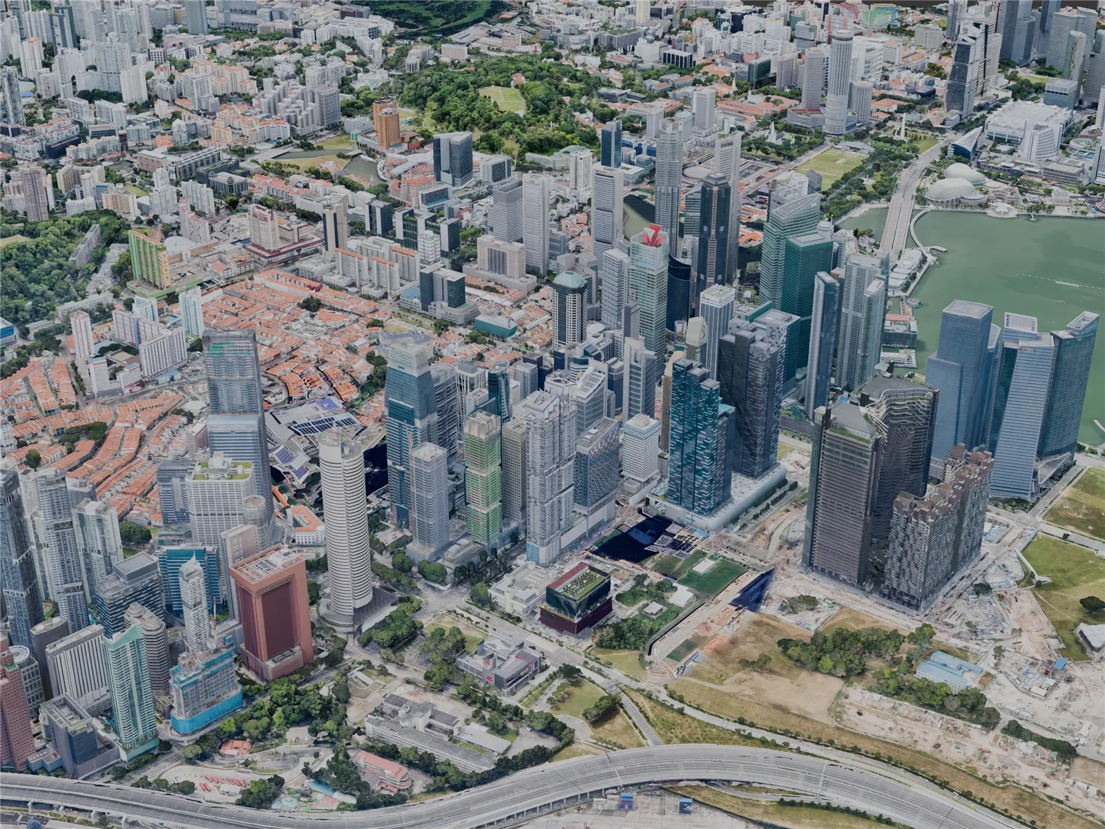 Singapore City, Singapore (2025) 3D Model