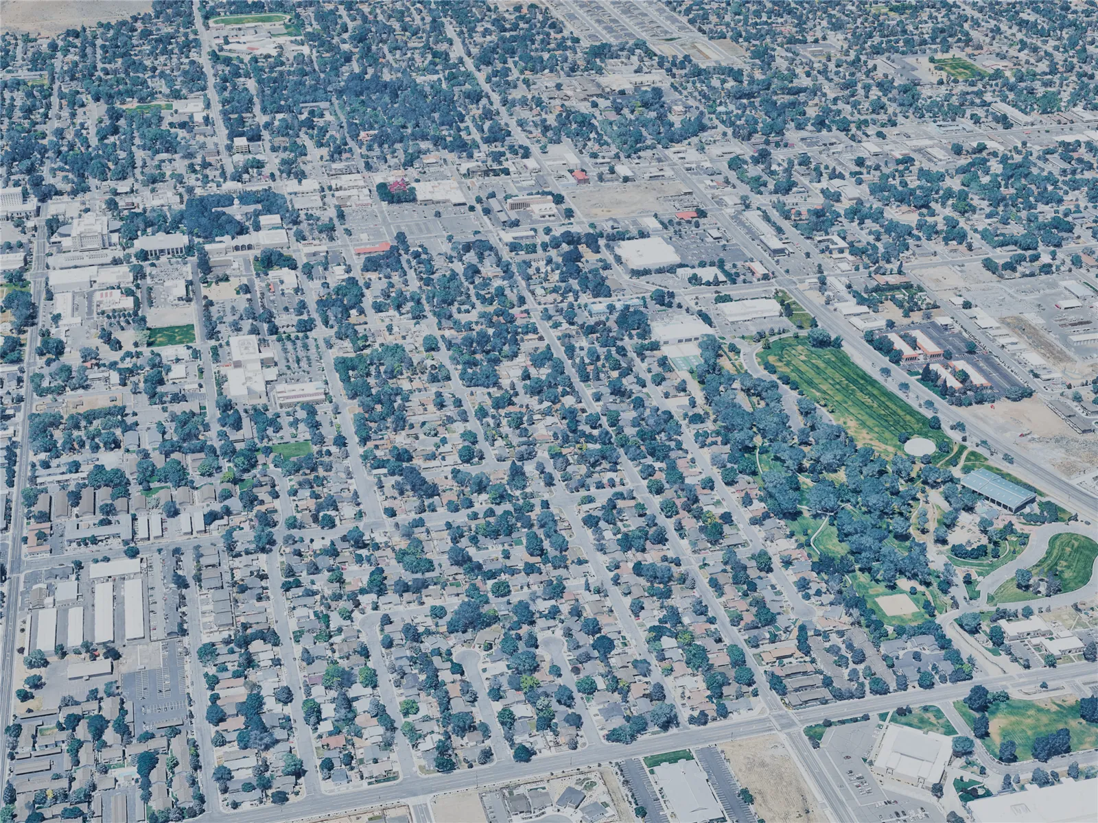 Carson City, USA (2025) 3D Model main preview