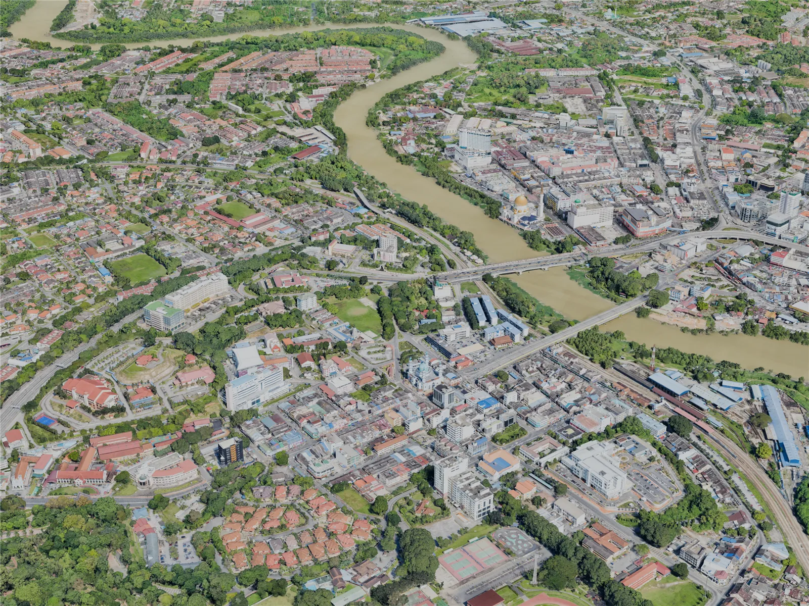Klang City, Malaysia (2025) 3D Model main preview