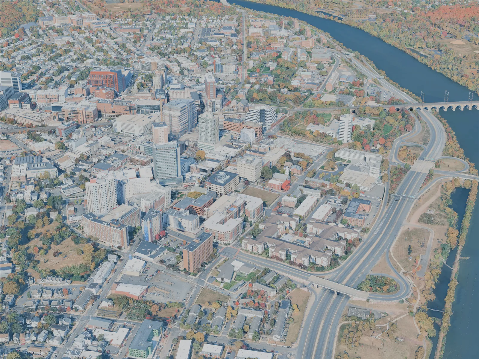 New Brunswick City, USA (2025) 3D Model main preview