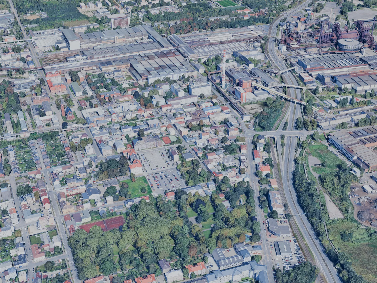 Ostrava City, Czechia (2025) 3D Model main preview