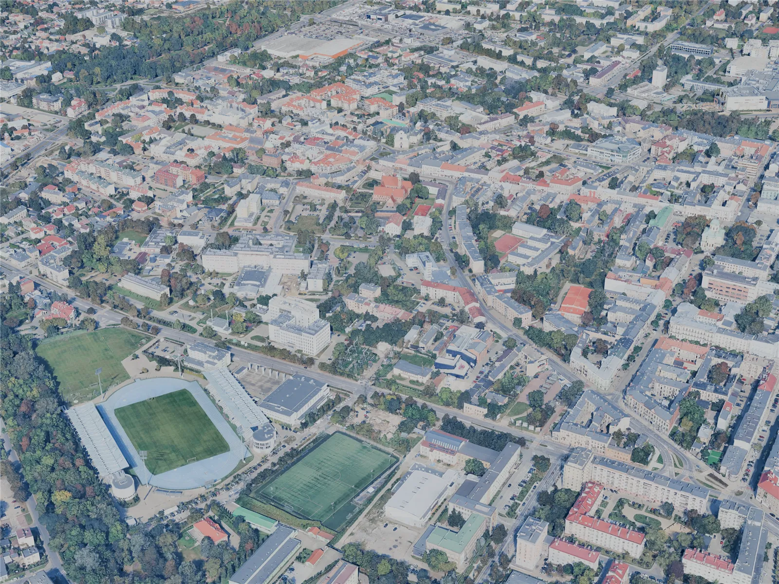 Radom City, Poland (2025) 3D Model main preview