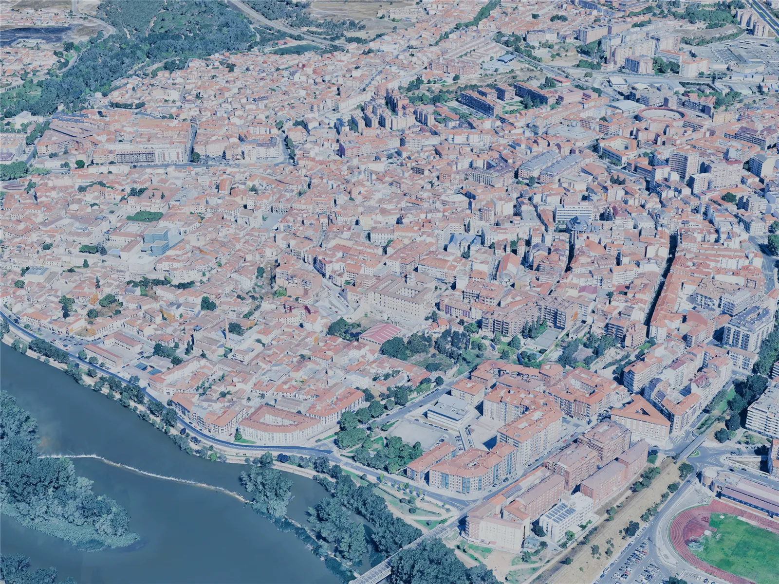 Zamora City, Spain (2025) 3D Model main preview