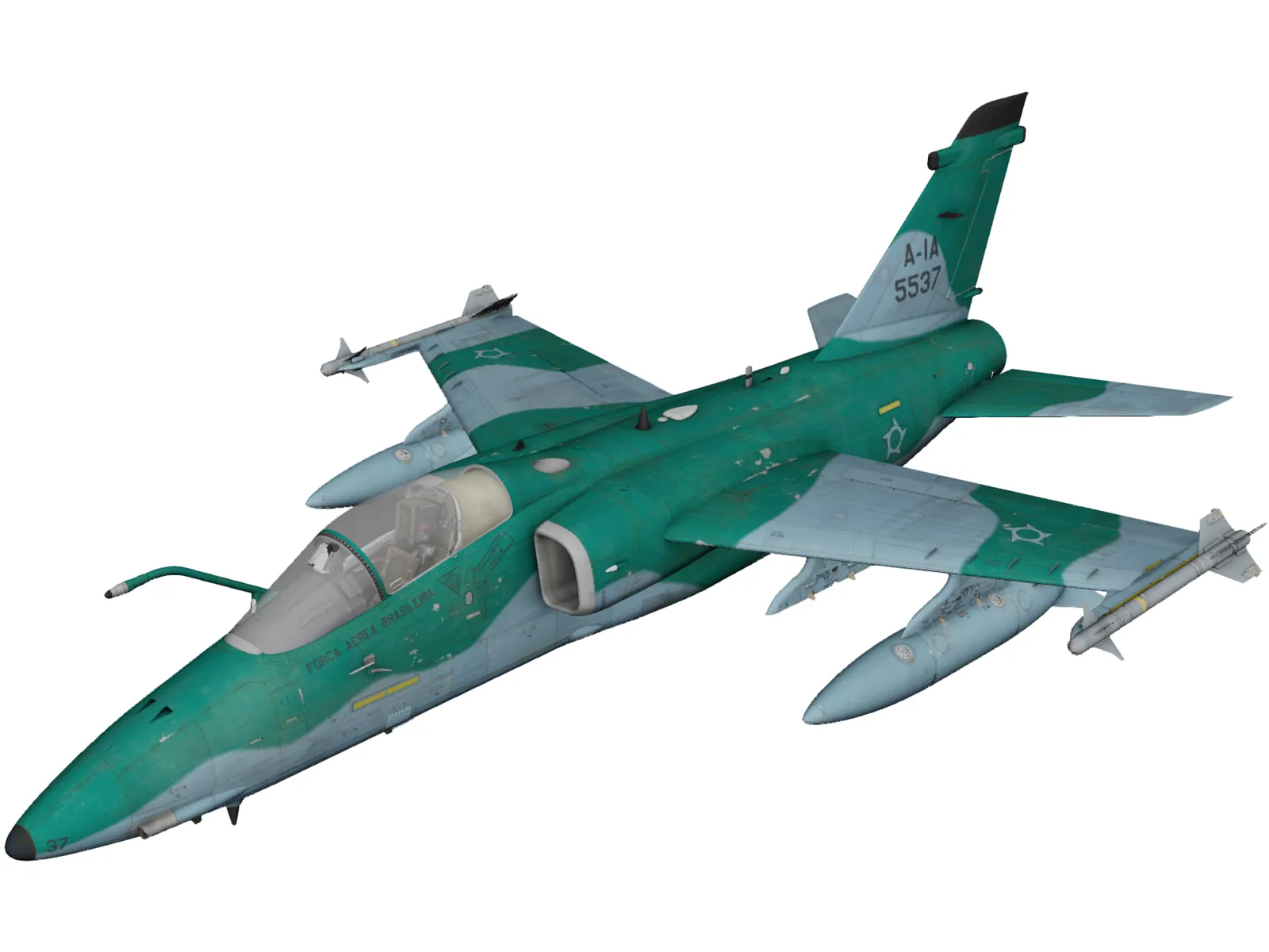 AMX A-1 3D Model main preview