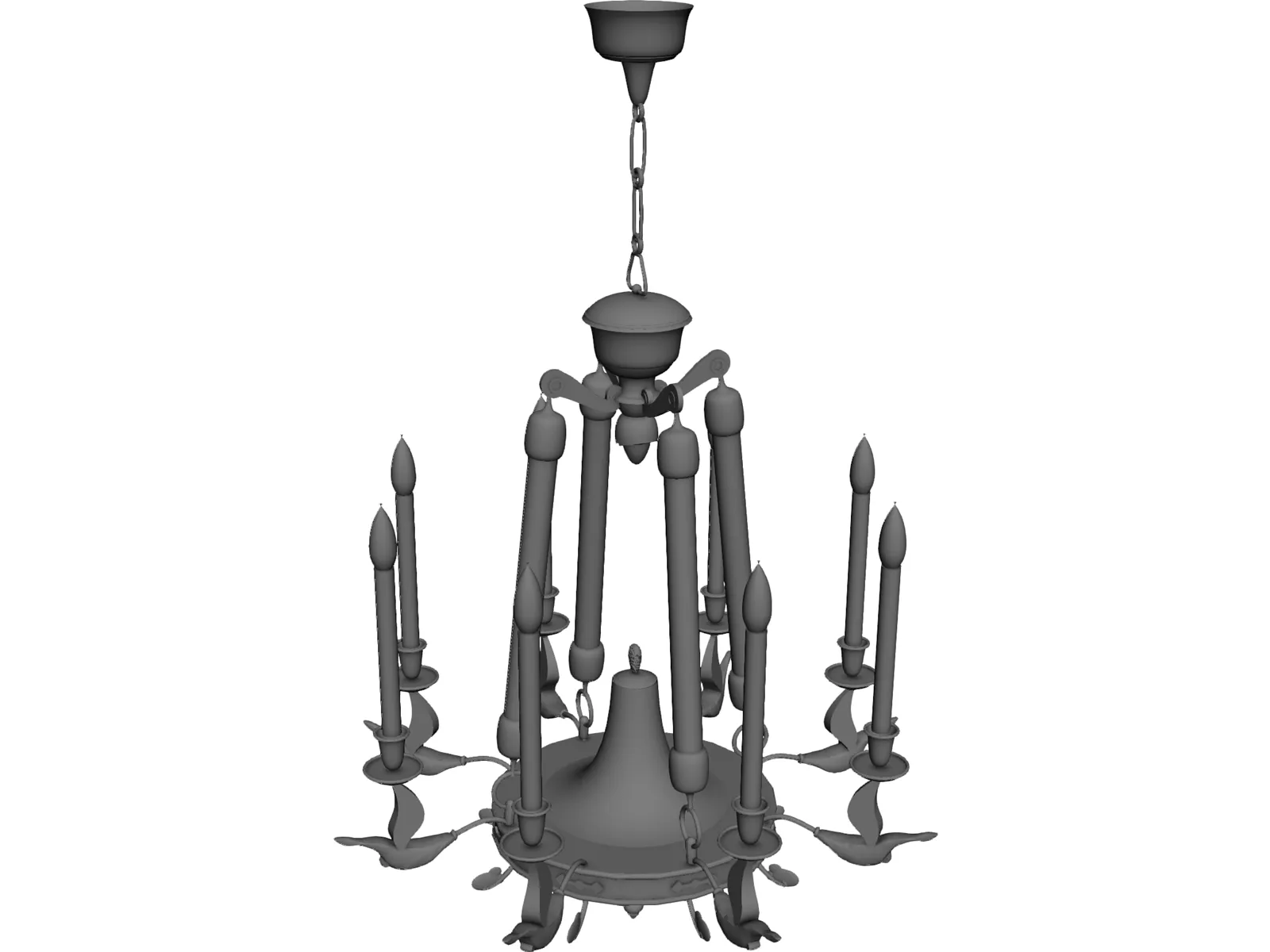 Chandelier 3D Model