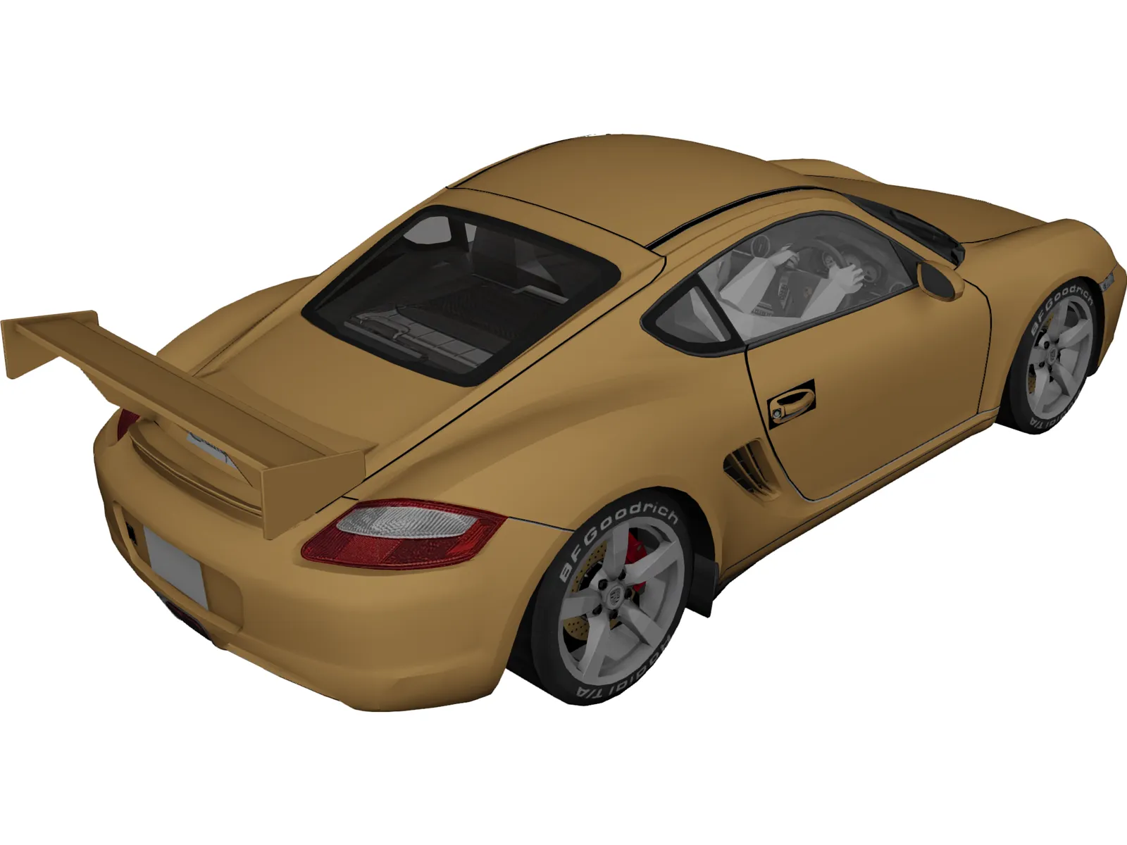 Porsche Cayman S 3D Model