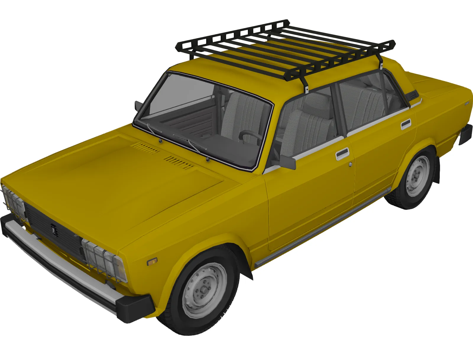 Vaz 2105 3D Model