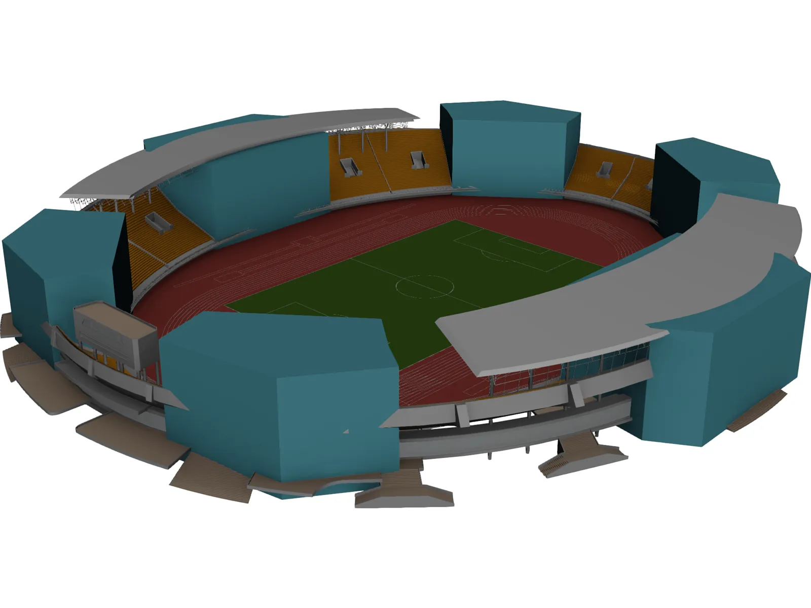 Stadium 3D Model