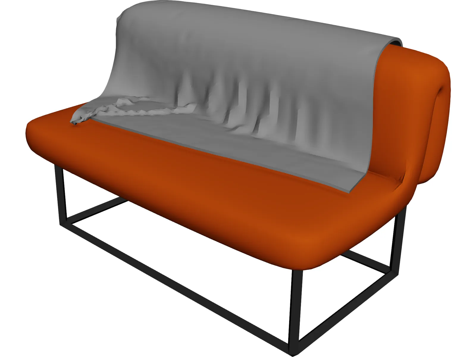 Sofa Bed 3D Model
