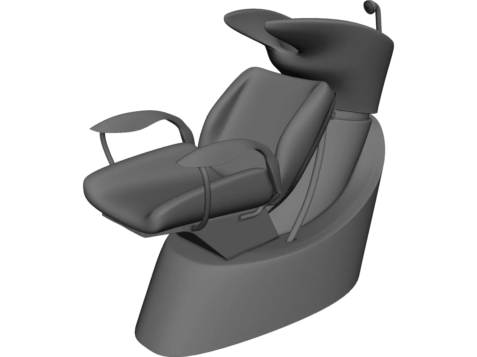 Lavatesta Hair Chair 3D Model
