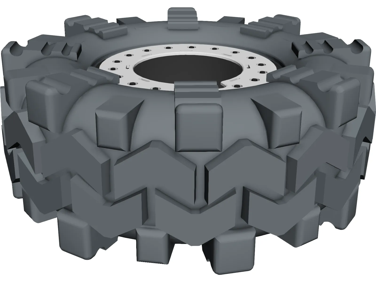 Interco TSL SX on Beadlock Wheel 3D Model