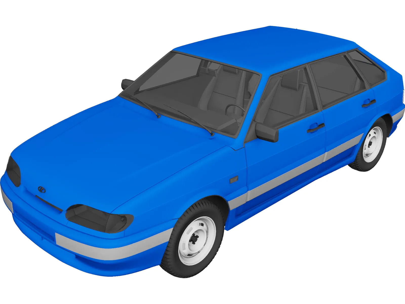 VAZ 2114 3D Model