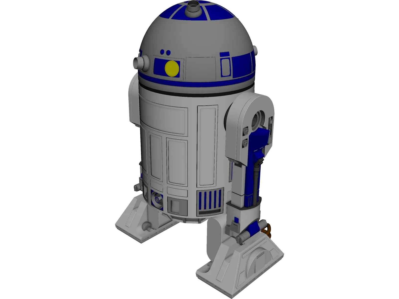 Star Wars R2D2 3D Model