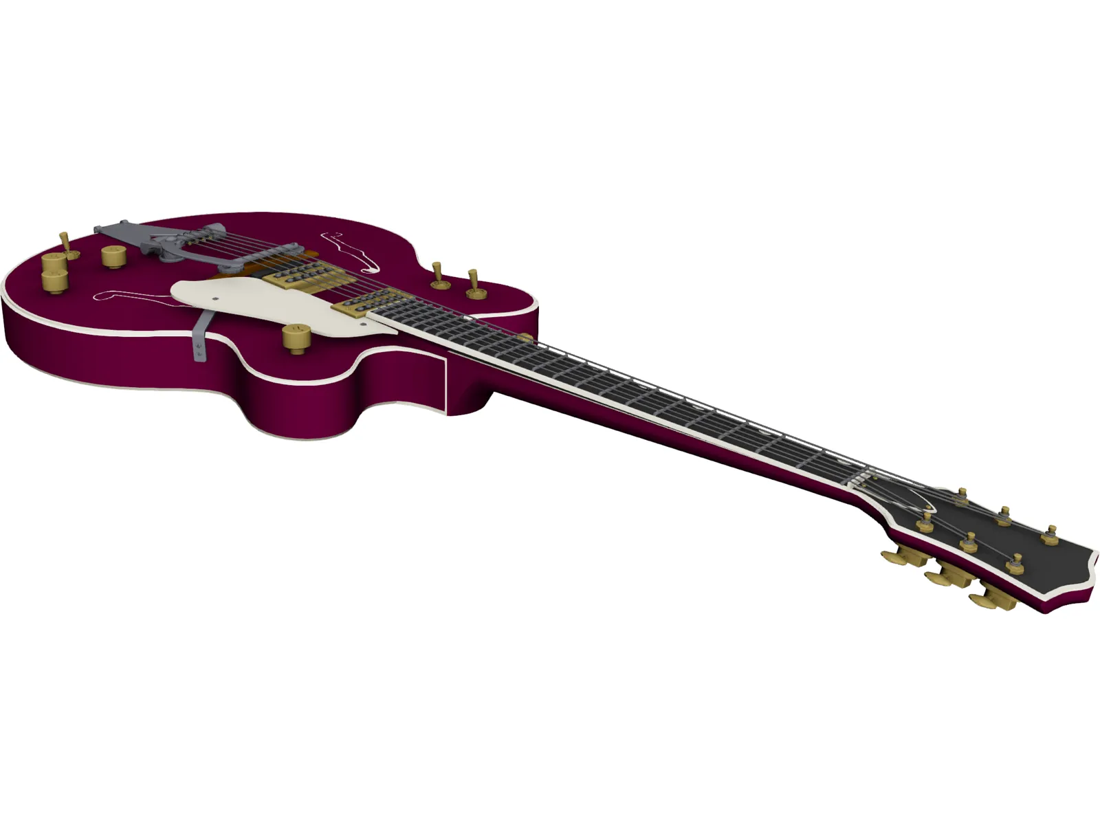 Gretsch Guitar Electric 3D Model