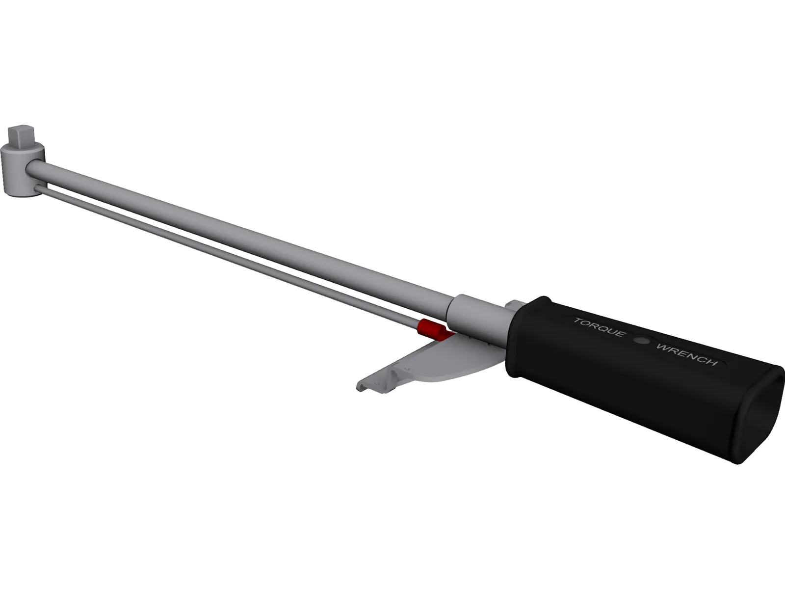 Torsion Style Torque Wrench 3D Model