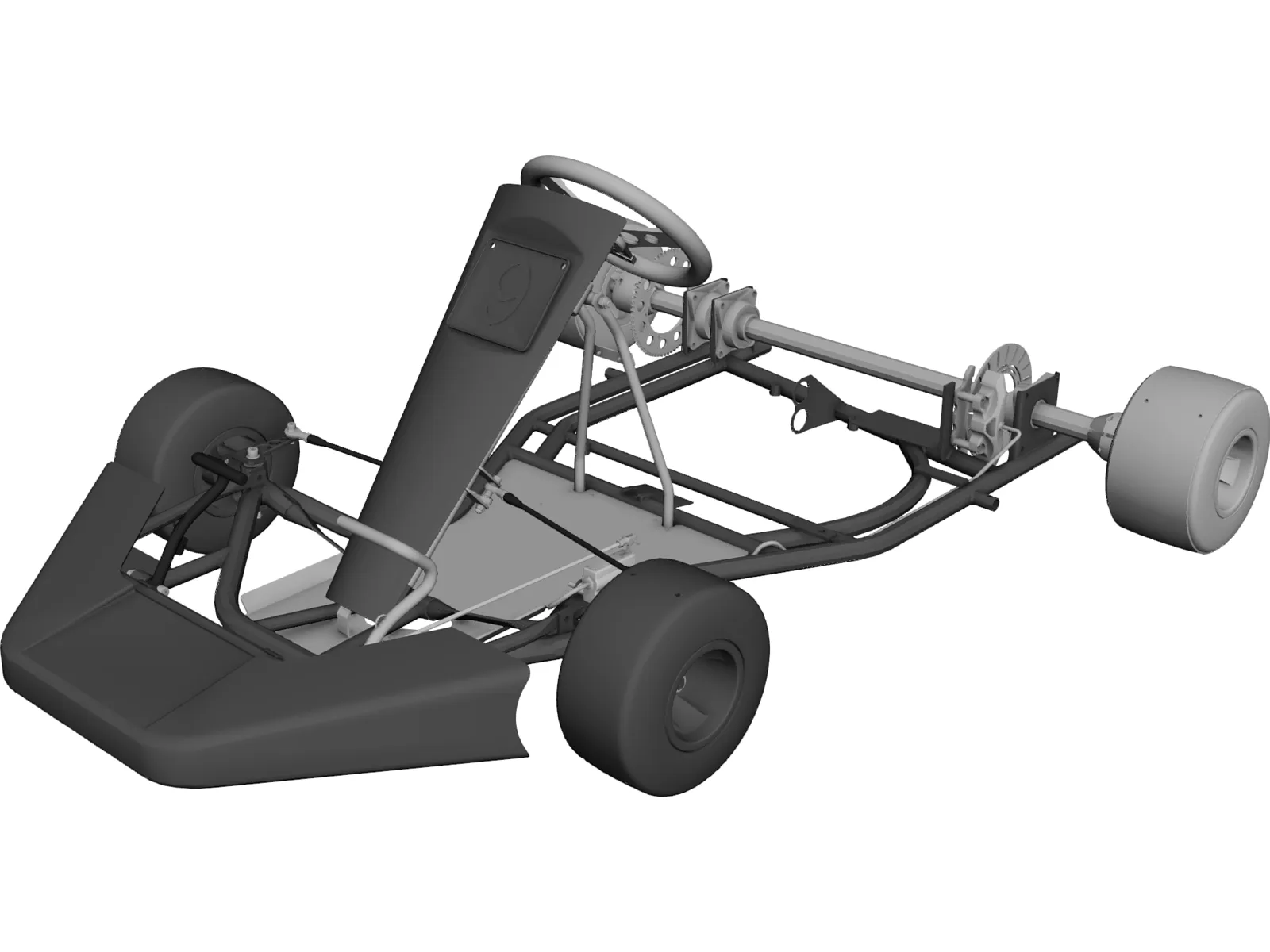 Kart 3D Model